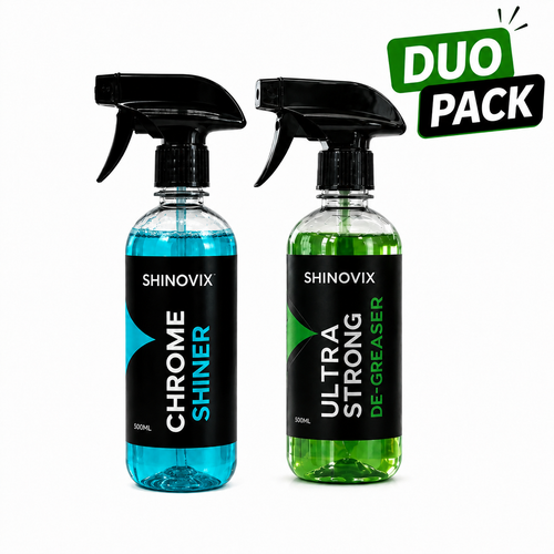 Chrome Shiner & Kitchen Degreaser Bundle - SHINOVIX