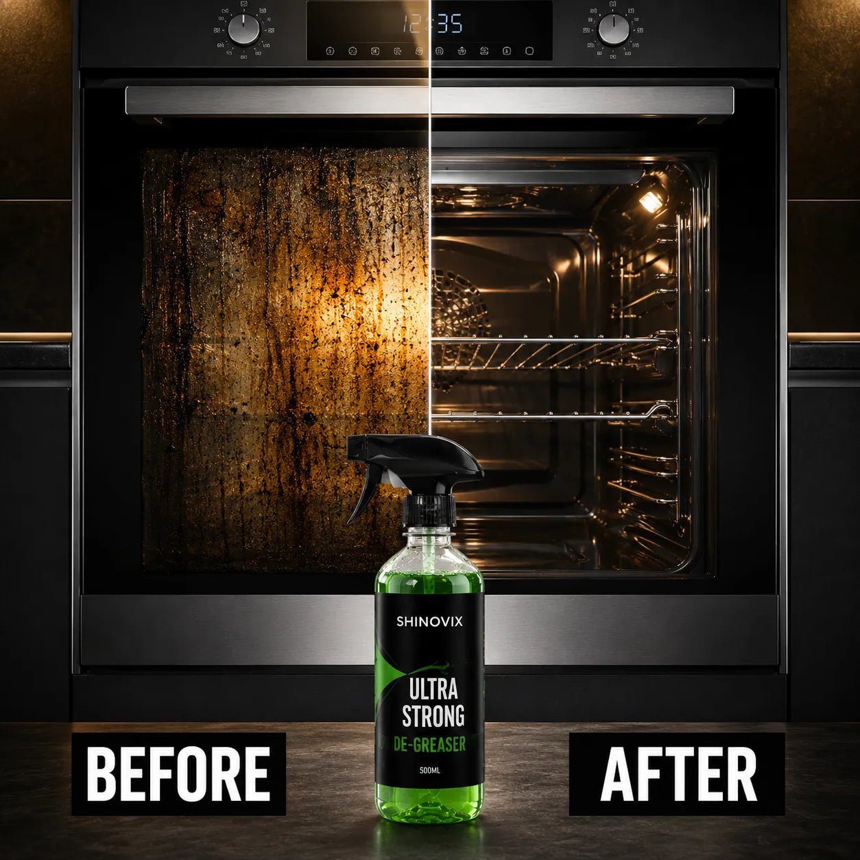 Kitchen Degreaser & Carbon Cleaner | Bundle Pack - SHINOVIX