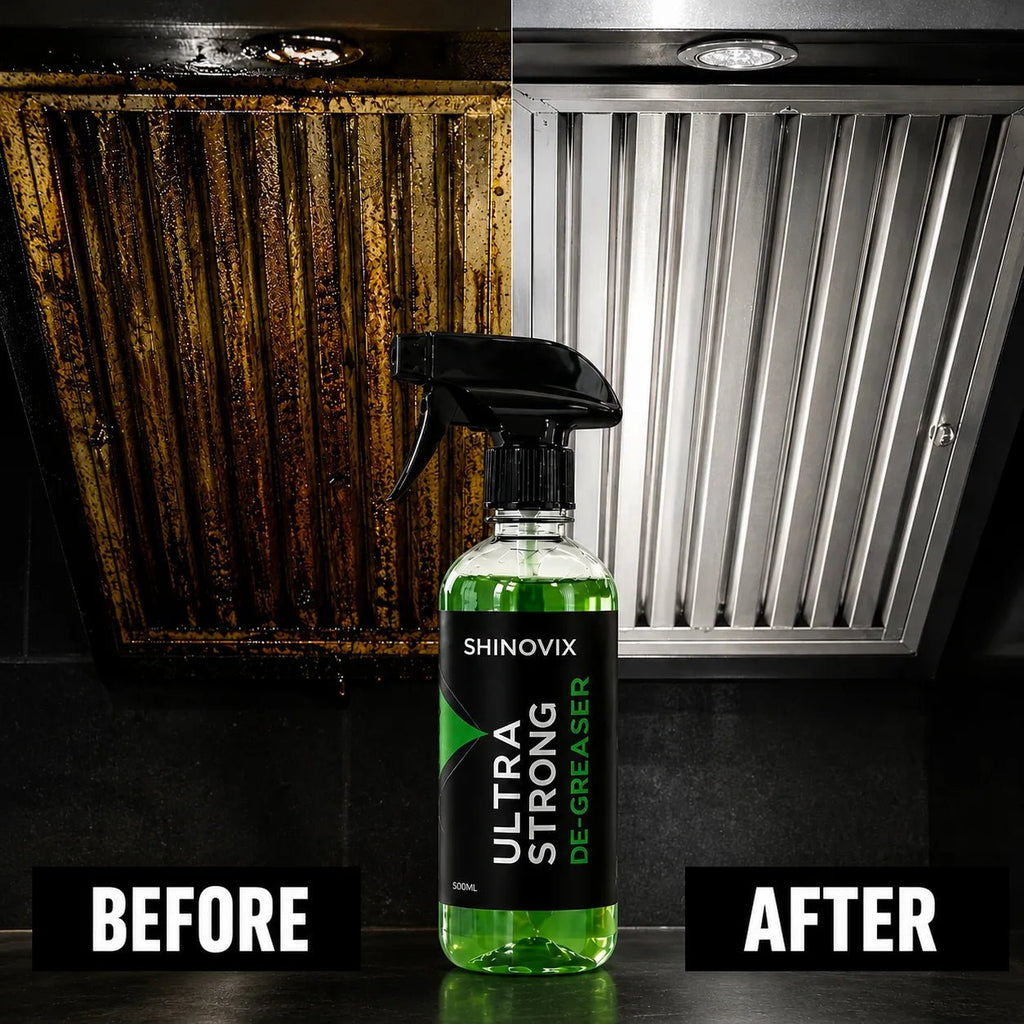 Shinovix Kitchen Degreaser & Chrome Shiner | Power Clean Bundle - SHINOVIX
