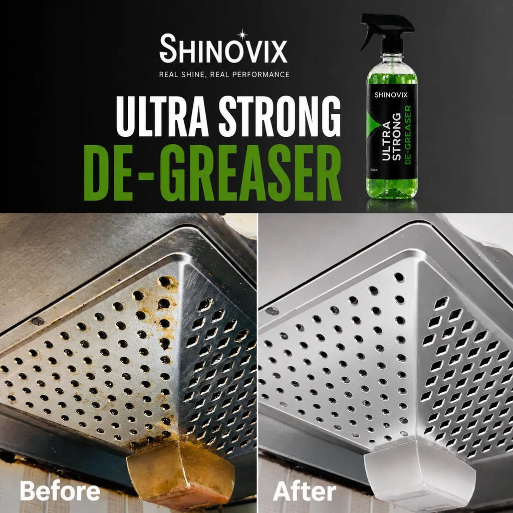 Shinovix Kitchen Degreaser & Chrome Shiner | Power Clean Bundle - SHINOVIX