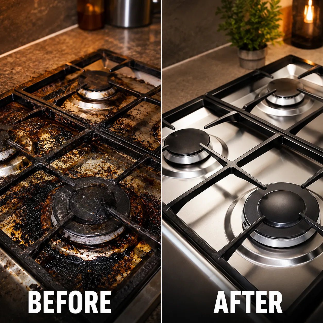 Ultra Stong Kitchen Degreaser & Carbon Cleaner - SHINOVIX